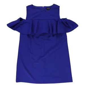 Like new Tahari Arthur S. Levine Dress Royal Blue Size 16
